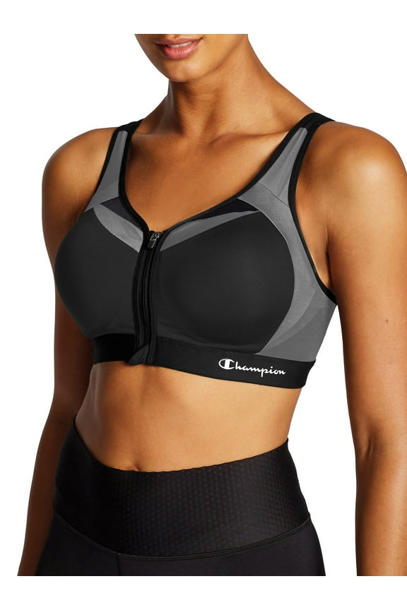 Motion Control Zip Sports Bra