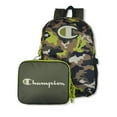 thumbnail image 1 of Champion Munch Backpack Lunch Kit Combo Olive One Size, 1 of 4