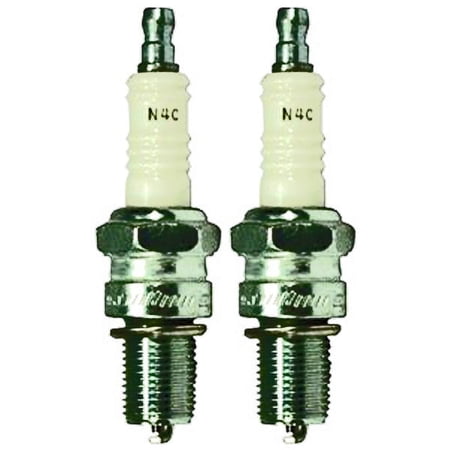 Champion N4C-2PK Copper Plus Small Engine Spark Plug Stock - 803 (2 Pack)