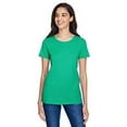 thumbnail image 1 of Champion Women's Ringspun Cotton T-Shirt - KELLY GREEN - M, 1 of 3