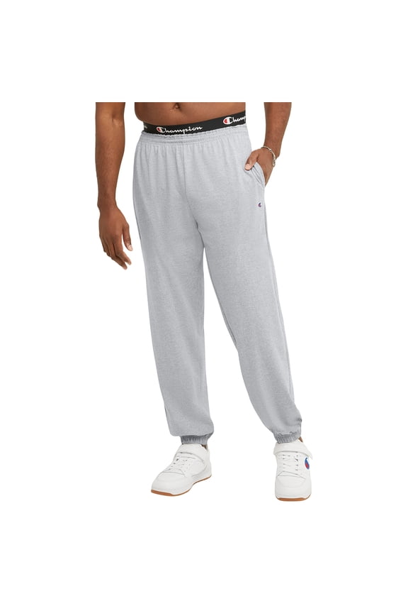 OXFORD GRAY Men's Standard-Fit Jersey-Knit Sweatpants, US 3XT