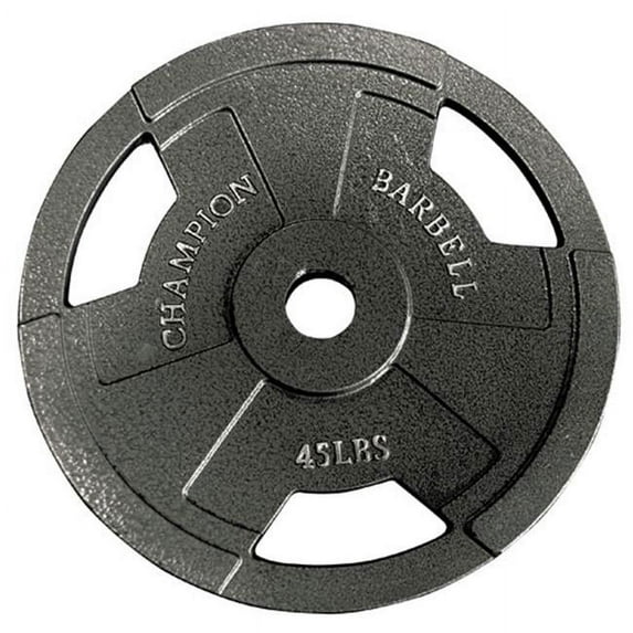Champion - Olympic Grip Plate, 45 lbs