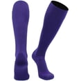thumbnail image 1 of Champion Over the Calf Baseball Socks (Purple, Small), 1 of 2