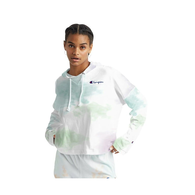 Champion Womens Cloud Dye Hoodie Tie Dye Size Xs