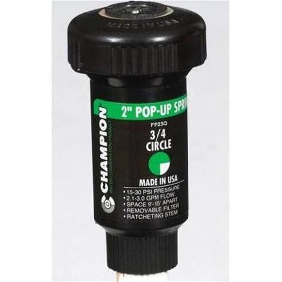 Champion Performa 2 in. H Three-Quarter Pop-Up Sprinkler