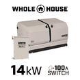 thumbnail image 1 of Champion Power Equipment 14Kw Home Standby Generator System With 100 Amp Axis Automatic Transfer Switch, 1 of 9