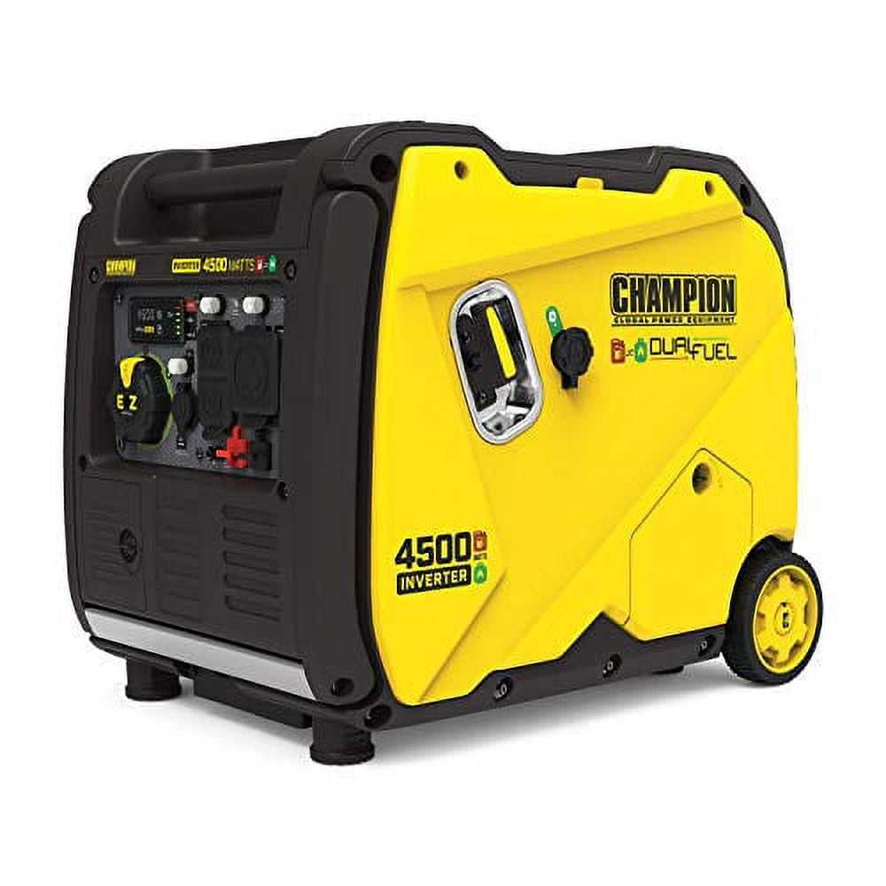 24 3 LOVEです！ Champion 4500-Watt Portable Dual Fuel Inverter Generator