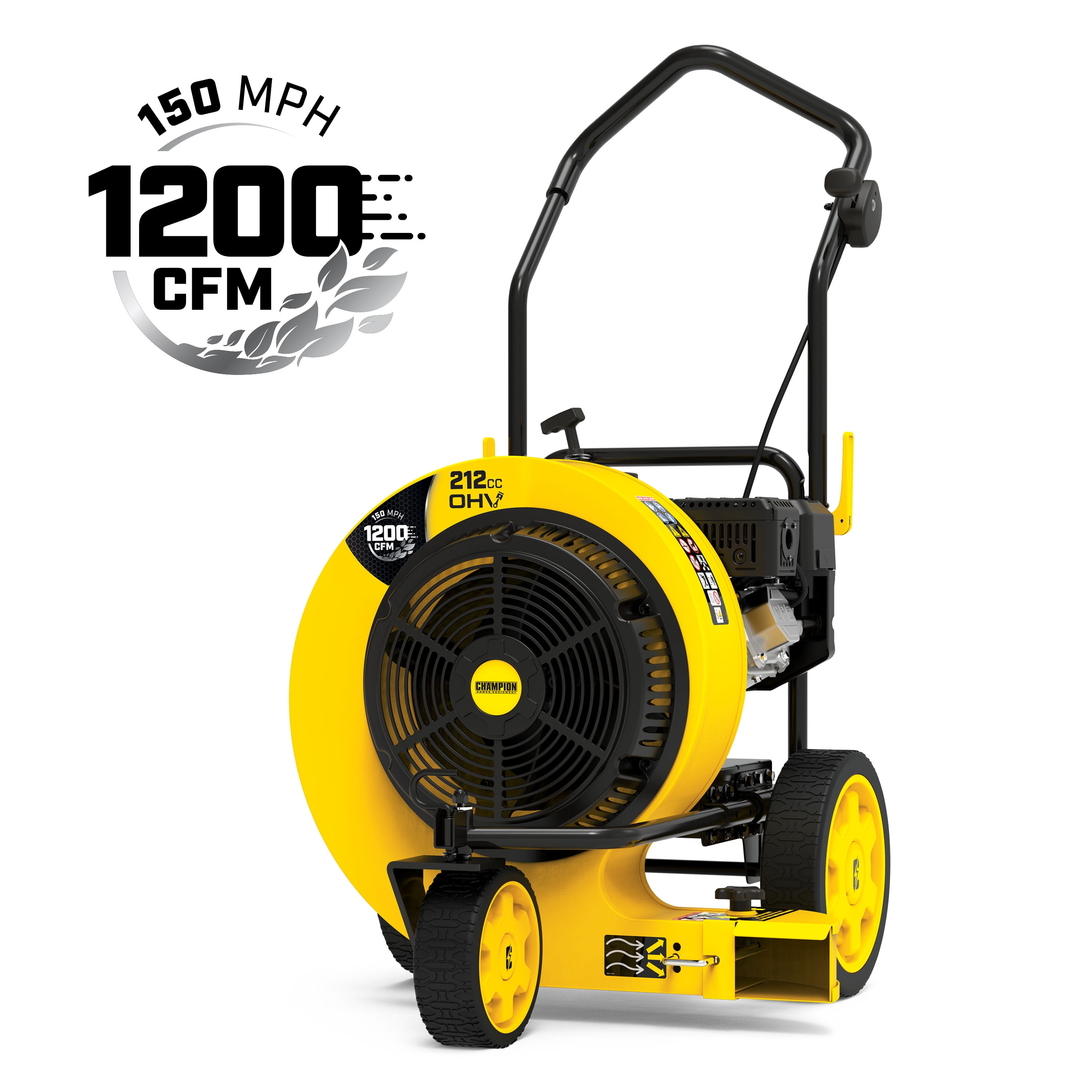 Champion Power Equipment 212cc 1200 CFM Walk Behind Leaf Blower Sansujyuku sansujyuku.com