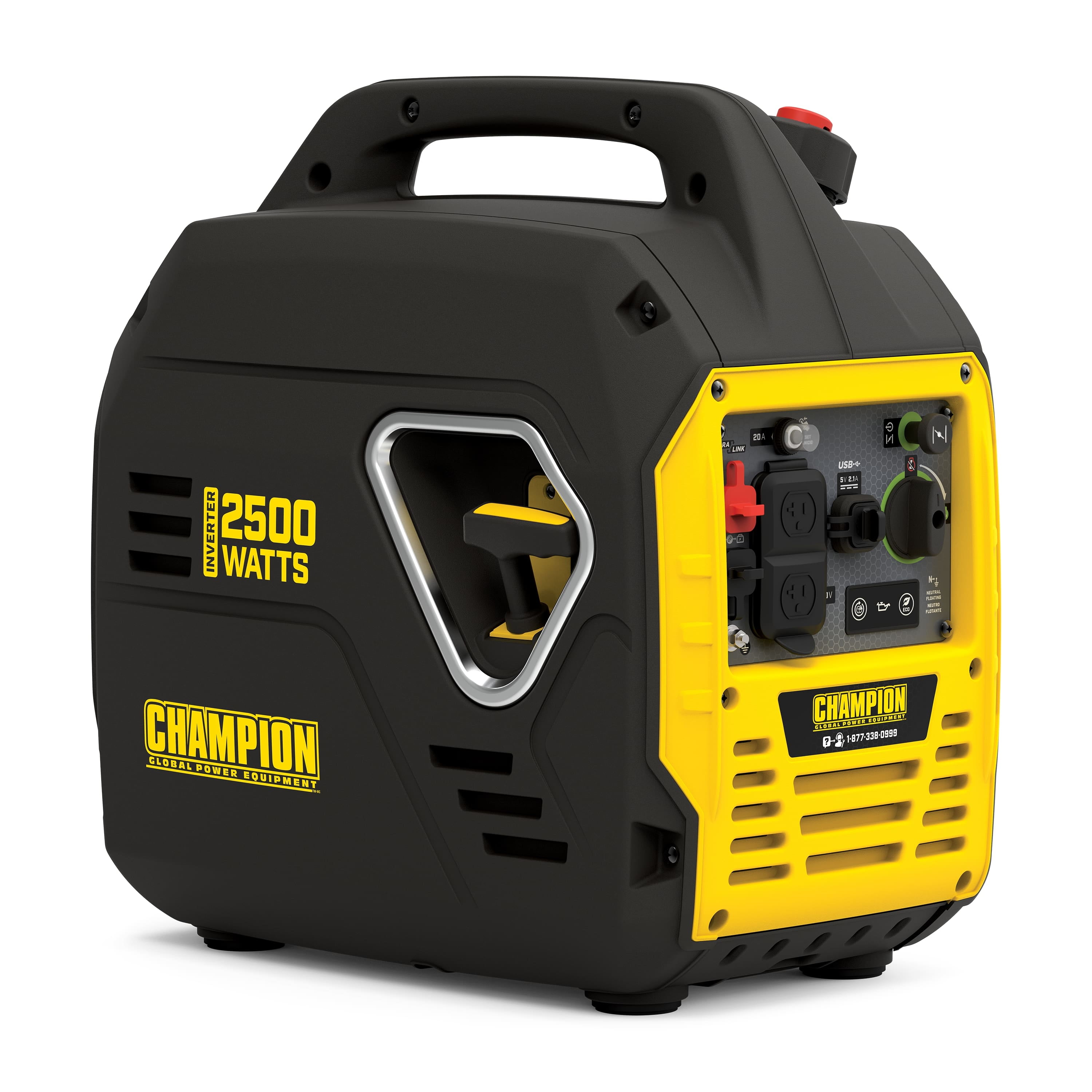 Champion Power Equipment 2500-Watt Ultralight Portable Inverter Generator with USB Ports Champion Power Equipment 2500-Watt Ultralight Portable Inverter Generator with USB Ports