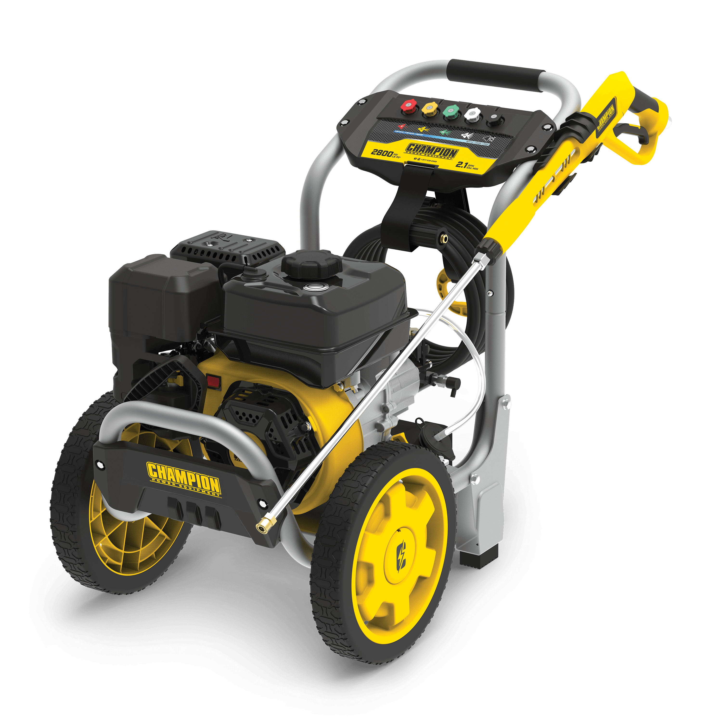 K.M① Champion Power Equipment 2800 PSI 2.1 GPM Low Profile Gas