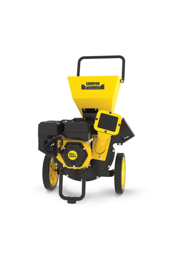 3-Inch Portable Chipper Shredder with Collection Bag