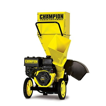 Champion Power Equipment 3-Inch Portable Chipper Shredder with Collection Bag