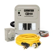 Champion Power Equipment 50Amps 240 Volts Manual Transfer Electrical Switch