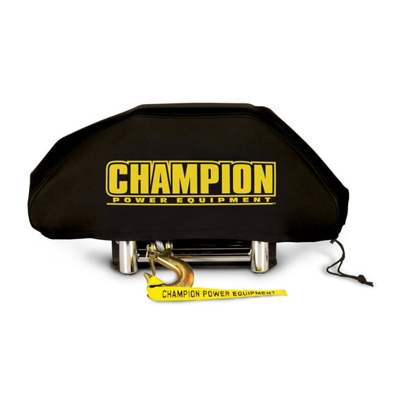Champion Power Equipment Weather-Resistant Neoprene Storage Cover for Winches 8000-12,000 lb.