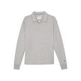 thumbnail image 1 of Champion PowerBlend Open Hem Rugby Sweatshirt Oxford Gray T74603 407D55 806, 1 of 2