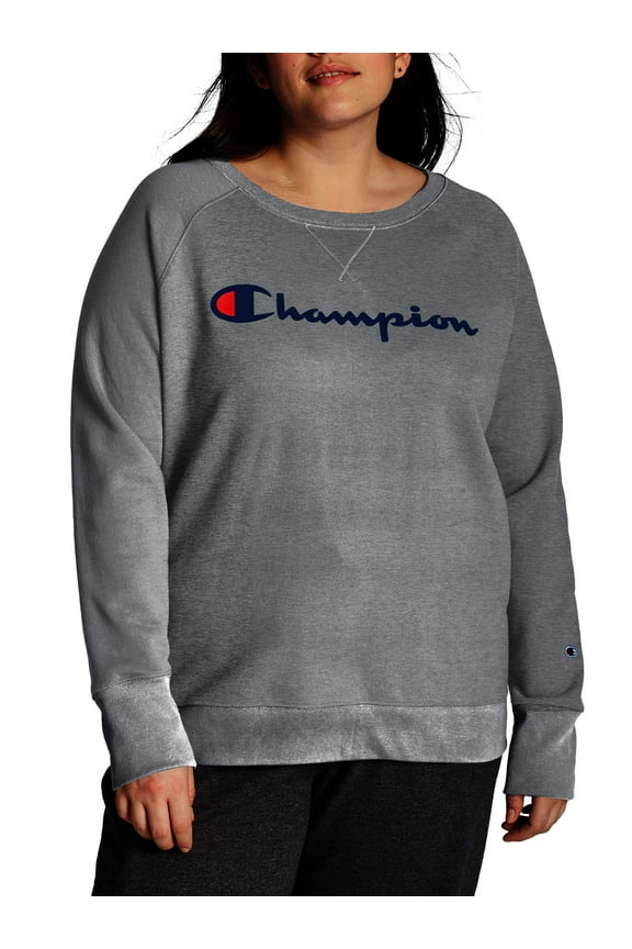 Powerblend Graphic Crewneck Sweatshirt (Women's Plus) 1 Pack