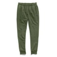 thumbnail image 1 of Champion Powerblend Retro Fleece Jogger Pants (P1022) Cargo Olive, M, 1 of 5