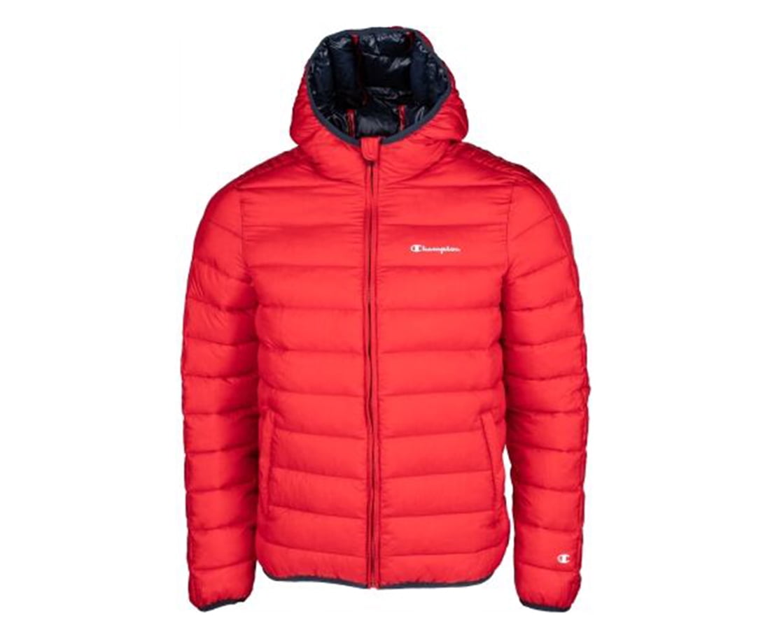 champion red bubble jacket