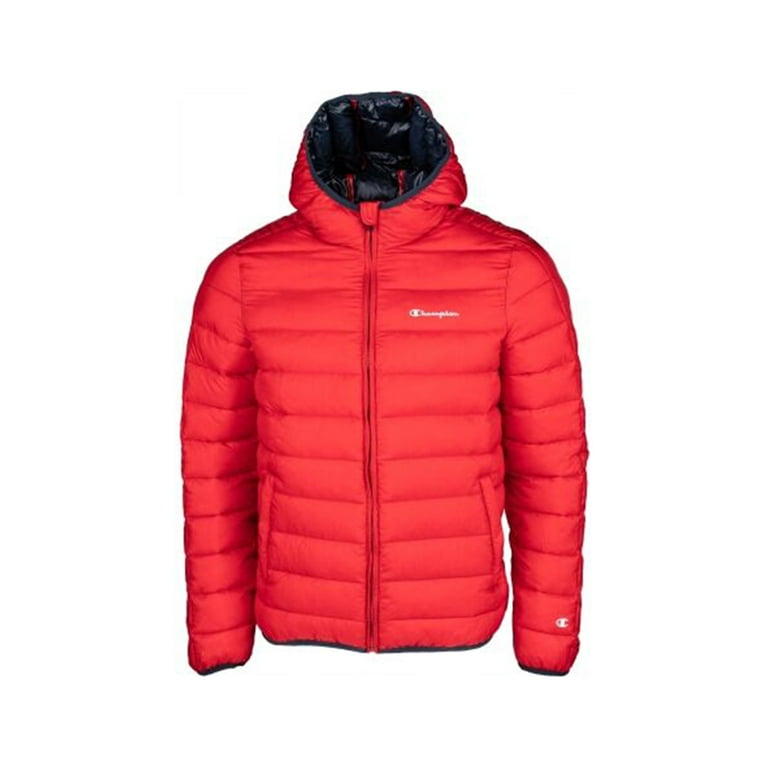 Champion sweater fleece mens puffer jacket mens hotsell