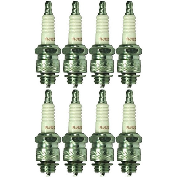Champion RJ12C-8PK Copper Plus Small Engine Spark Plug Stock - 592 (8 Pack)