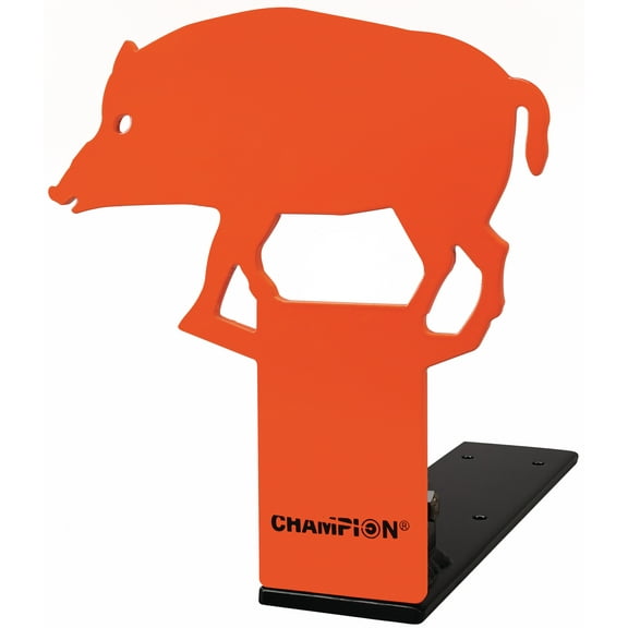 Champion Range and Target .22 Rimfire Metal Auto Reset Target, Pop-Up Hog