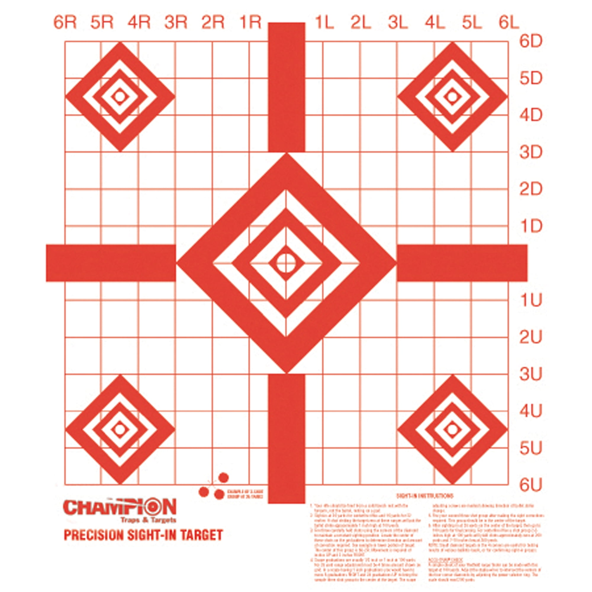 Red Cap Target Champion Traps & Targets, Redfield Targets, 47388, 10 pack - Walmart.com