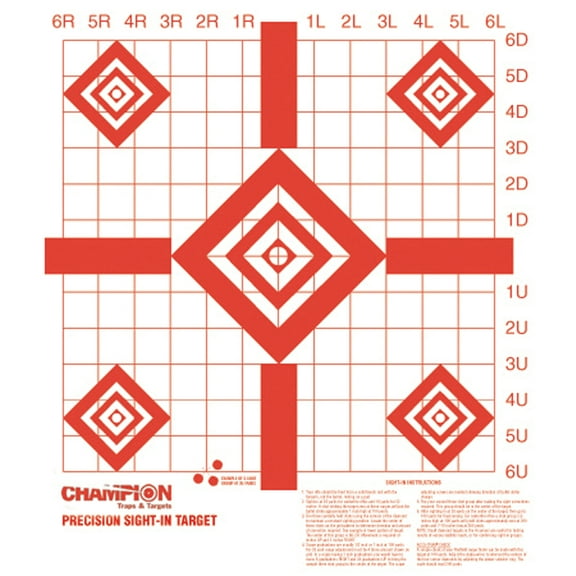 Champion Redfield Style Targets 47388 Prec Sightin 10