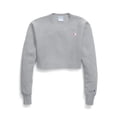 thumbnail image 1 of Champion Life® Women's Reverse Weave® Cropped Cut Off Crew-Men's Fit, C Logo, 1 of 4