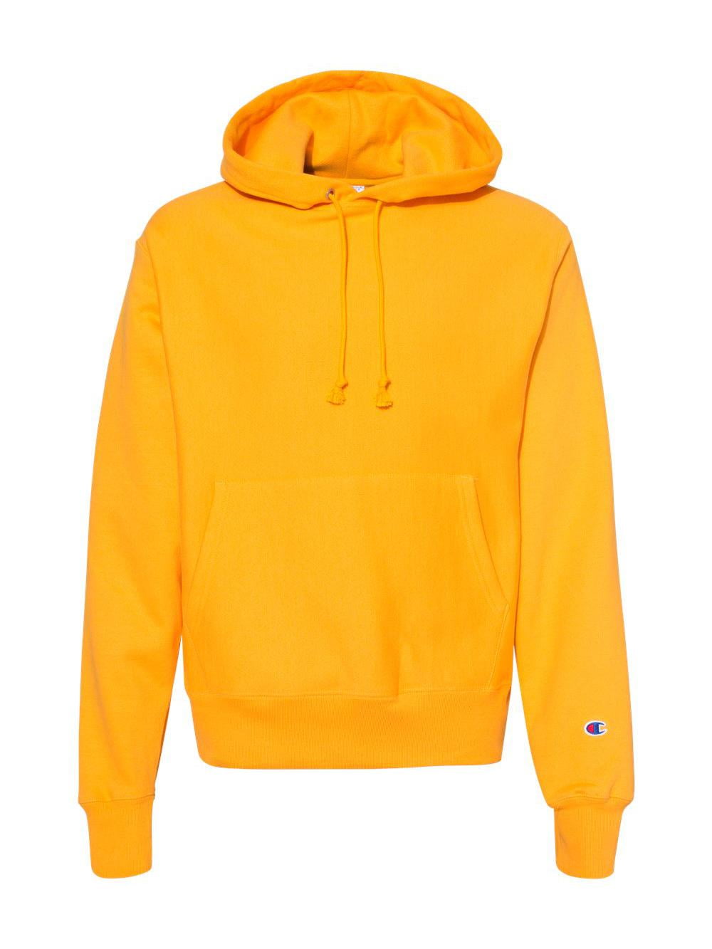 トップス Champion Reverse Weave Medium Yellow Champion Reverse Weave Hooded Sweatshirt - Walmart Business Supplies