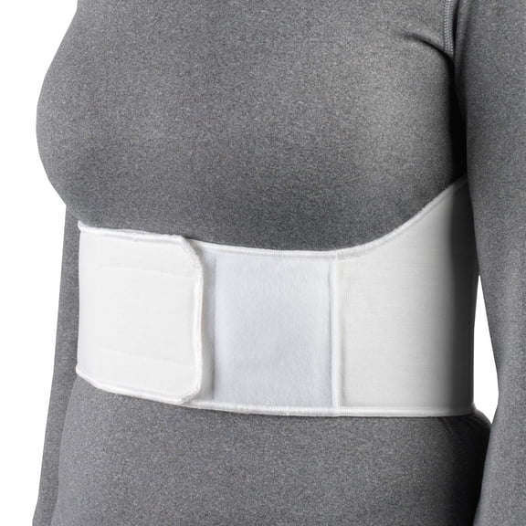 Champion Rib Belt For Women, White, Large