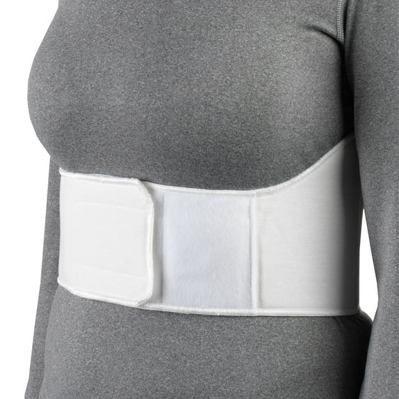 Champion Rib Belt For Women, White, Medium