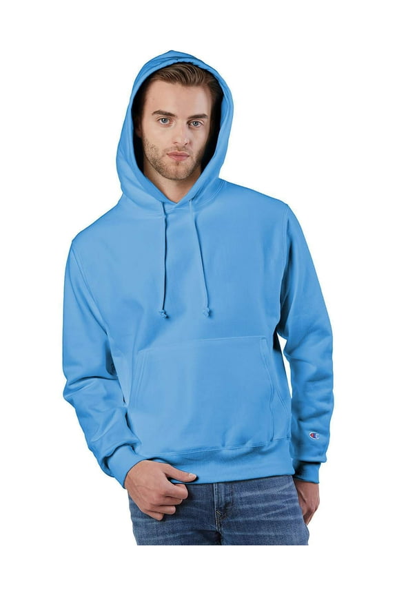 S1051 Reverse Weave Pullover Hooded Sweatshirt