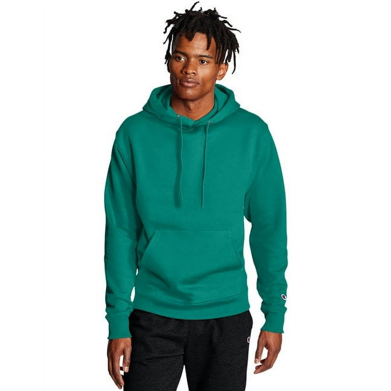 Champion S700 Adult Powerblend Pullover Hooded Sweatshirt Emerald Green XL
