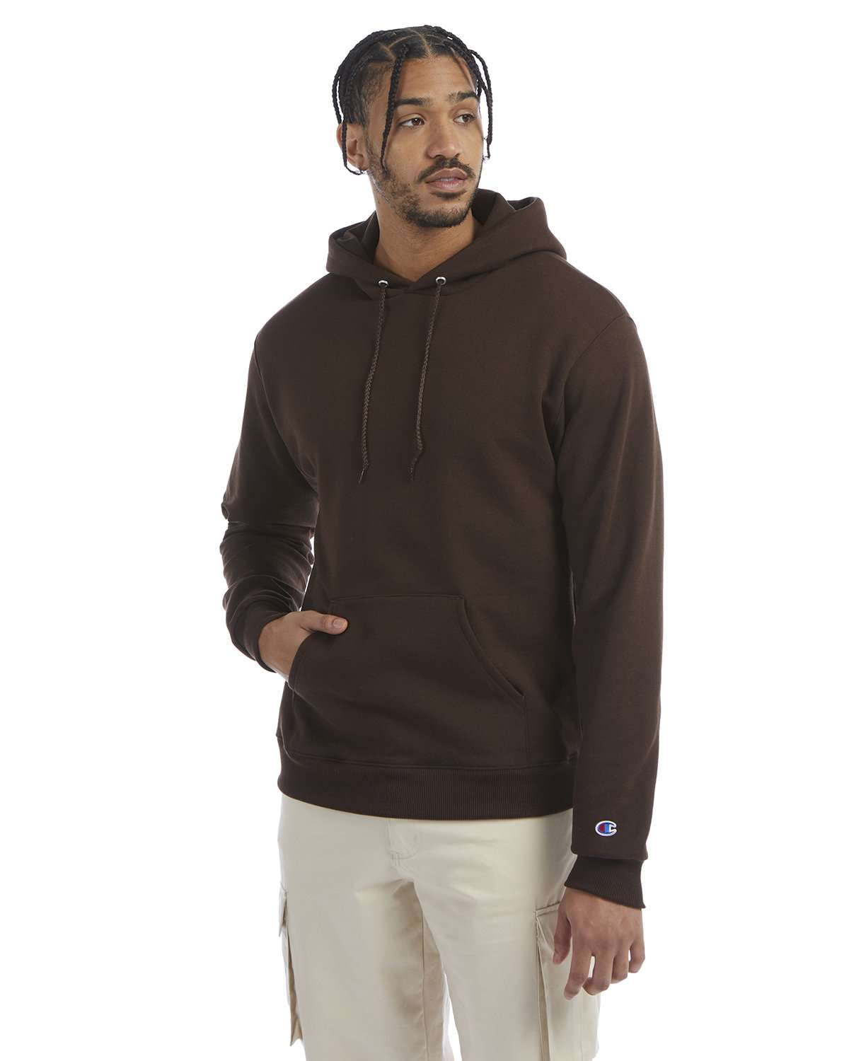 S700 Adult Powerblend Hooded Sweatshirt -