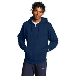 Champion Adult 50 50 Full Zip Hooded Sweatshirt Light Steel Large Walmart