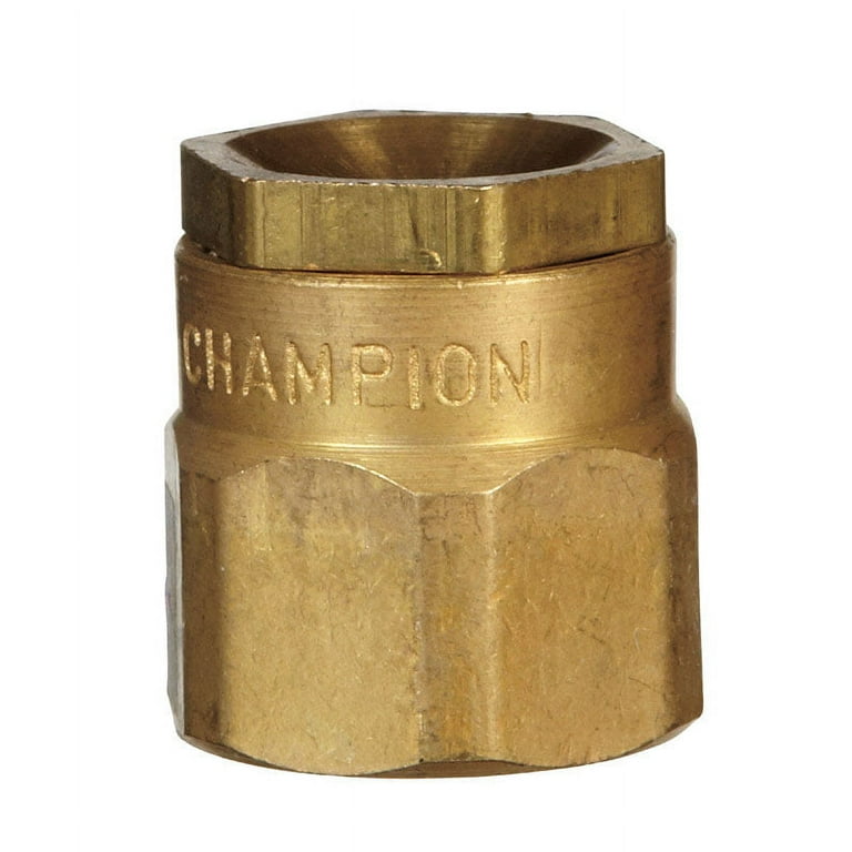 Champion S9F Solid Brass Full Circle Shrubbery Sprinkler Head 1- 1/2 FPT  in. 