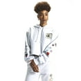 thumbnail image 1 of Champion Scrabble Reverse Weave Cropped Cut-Off Women's Hoddie Silver Grey wl659-5907342uc, 1 of 6