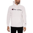 thumbnail image 1 of Champion Script Logo Embroidery Pullover Hoodie, White, 1 of 5