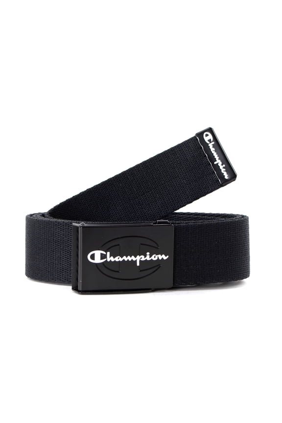 Script Web Belt Black-White