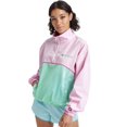 thumbnail image 1 of Champion See R Sucker Popover Womens Jackets Size Xs, Color: Pink/White, 1 of 1
