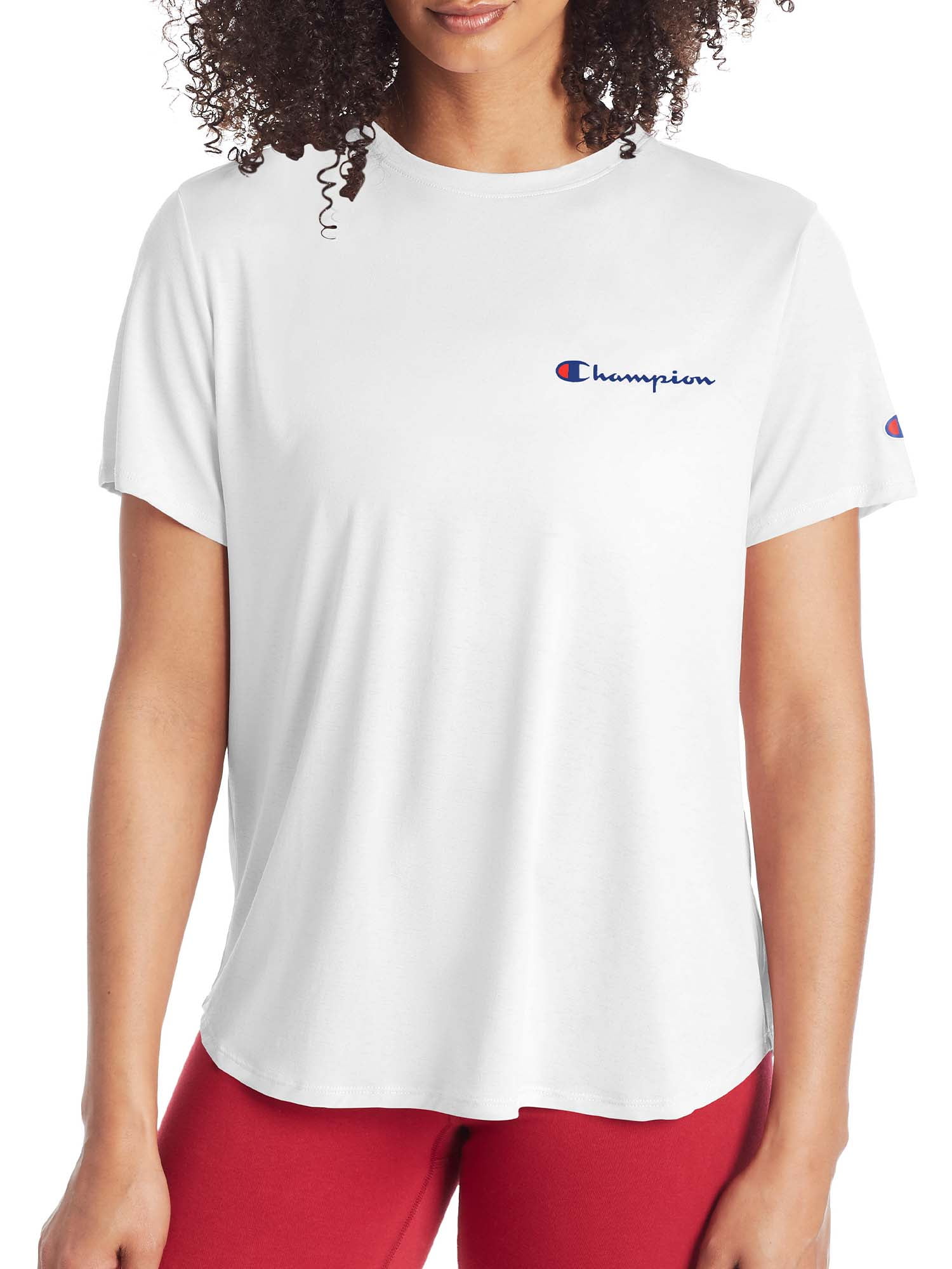 Langt væk abort Nøjagtig Champion Short Sleeve T-shirt (Women's) - Walmart.com