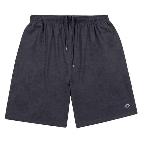 Champion Big and Tall Shorts for Men - Athletic Fit Jersey Shorts Charcoal Heather 6X