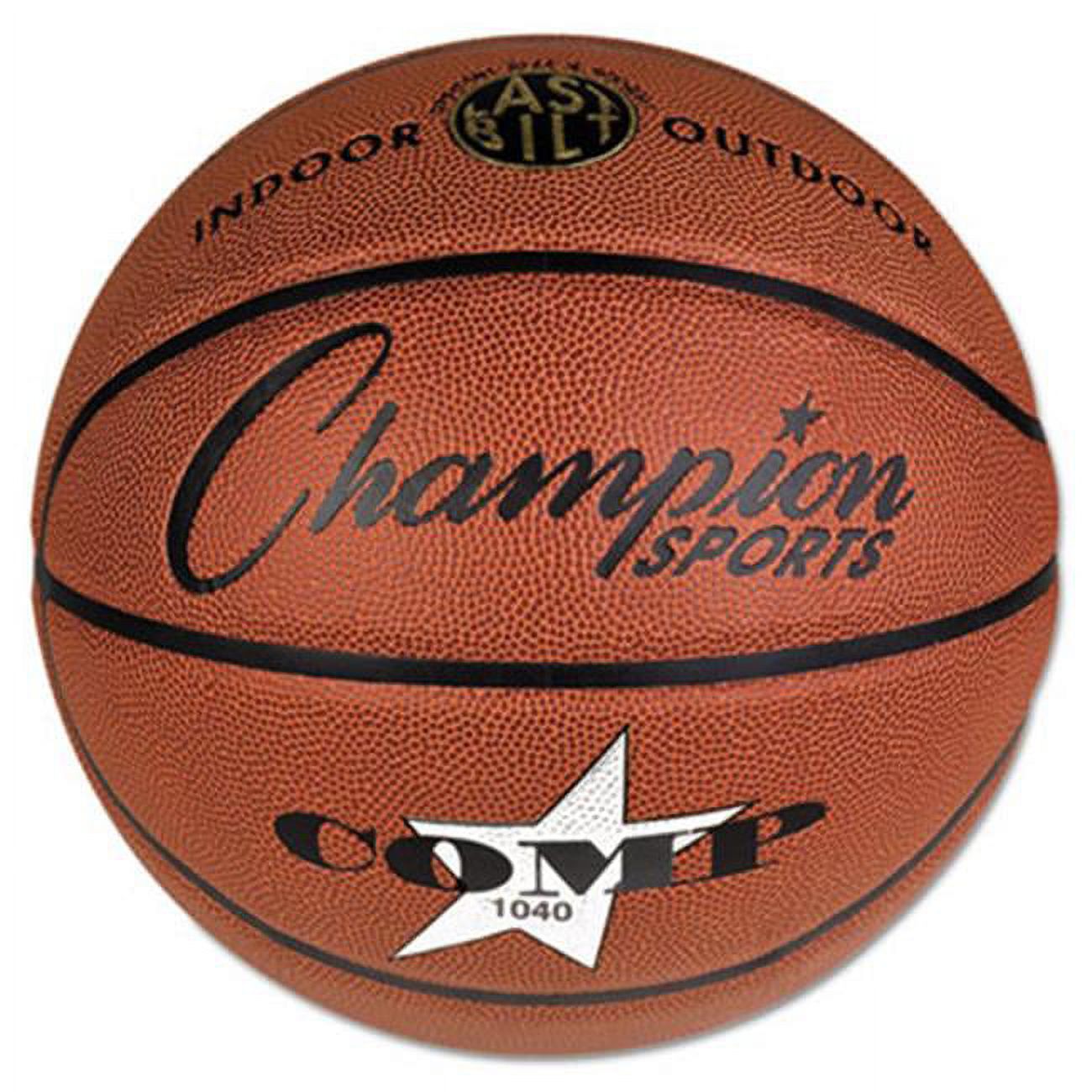 Champion Sport  Composite Basketball, Official Junior, 27.75 in., Brown