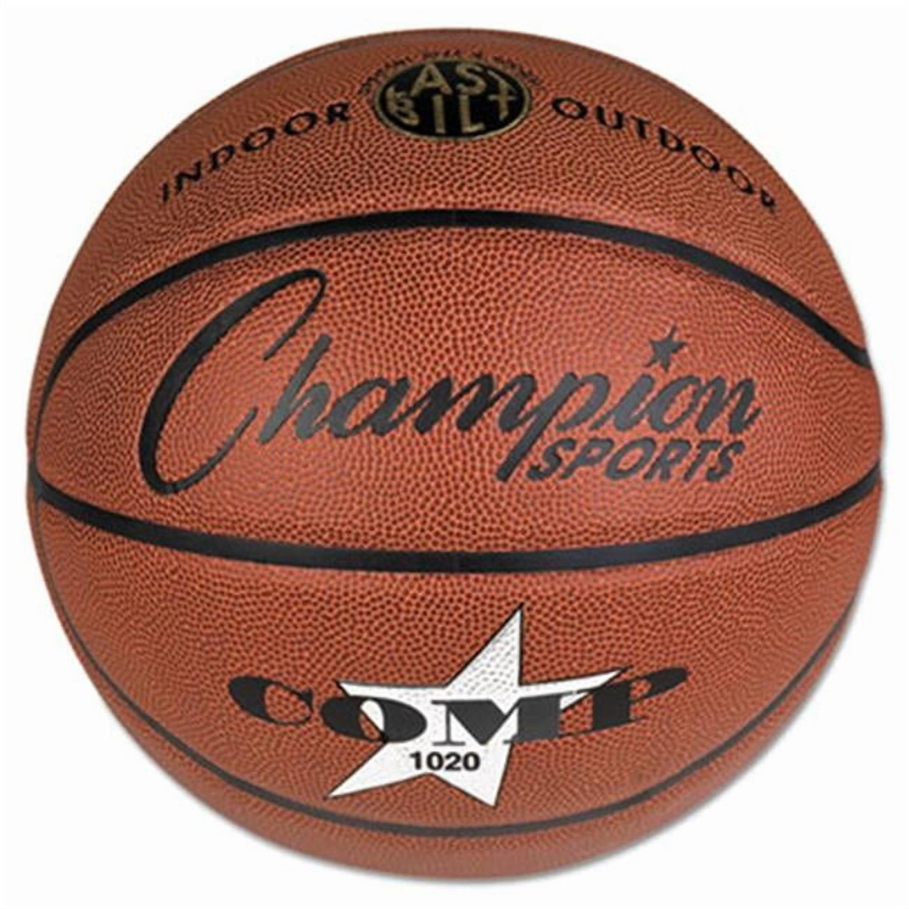 Champion Sport  Composite Basketball, Official Size, 30 in., Brown