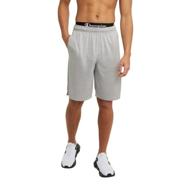Champion Sport, Moisture Wicking, Athletic Men, Gym Shorts Reg Tall, Oxford Gray C Logo, 4X-Large Big