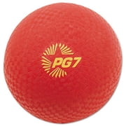 Champion Sport Playground Ball - Red - 7in. Diameter