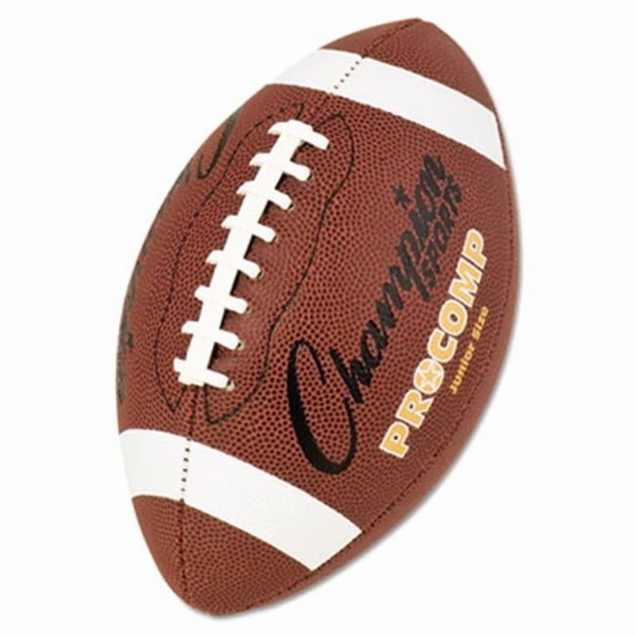 Champion Sport  Pro Composite Football, Junior Size, 20.75 in., Brown