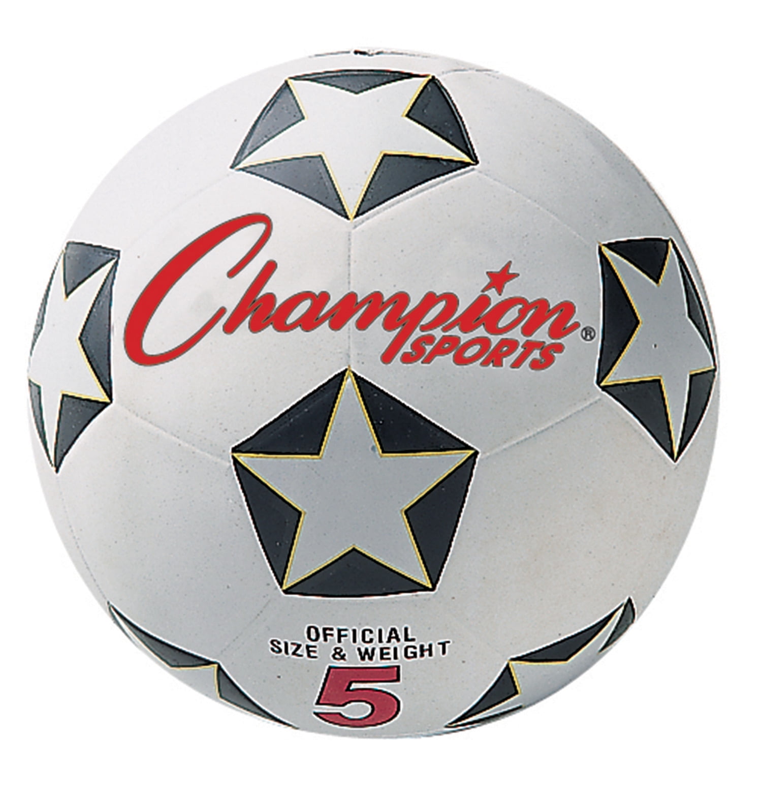 Champion Sports Rubber Soccer Ball Size