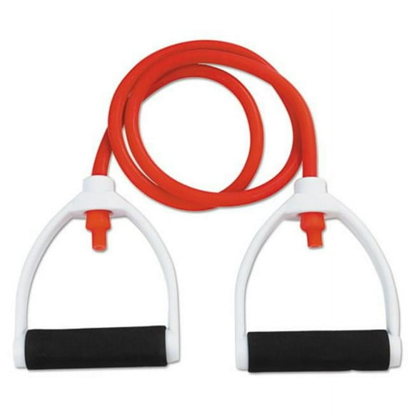 Champion Sport XT3 Resistance Tubing, Medium Resistance, Red