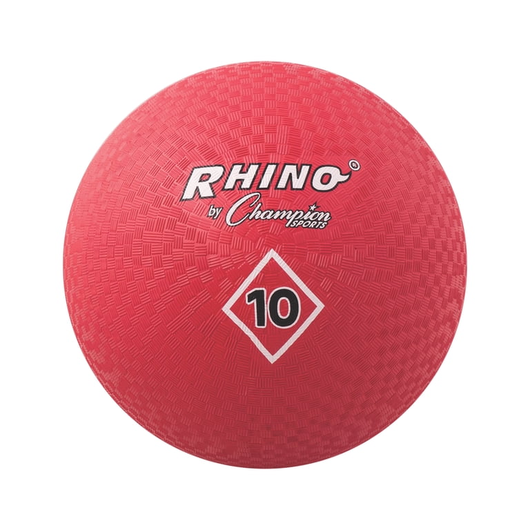 USEDレッドボール104球 Champion Sports 10 Inch Playground Ball Red Durable Bouncy Nylon